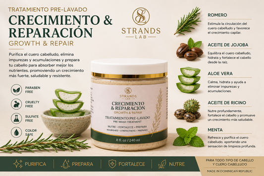 Tratamiento Pre-Lavado Crecimiento & Reparación