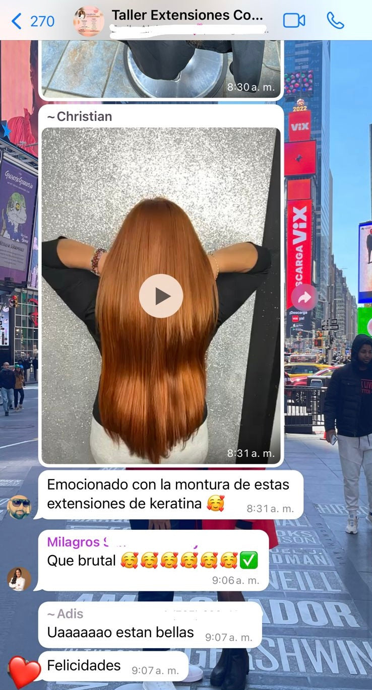 Taller Profesional de Extensiones de Cabello – Ponce |Emily Beauty & Hair Extension| 1 de Marzo 2026